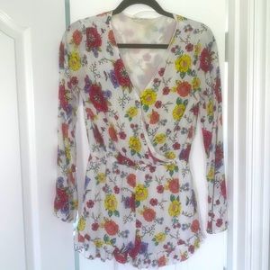 Floral romper